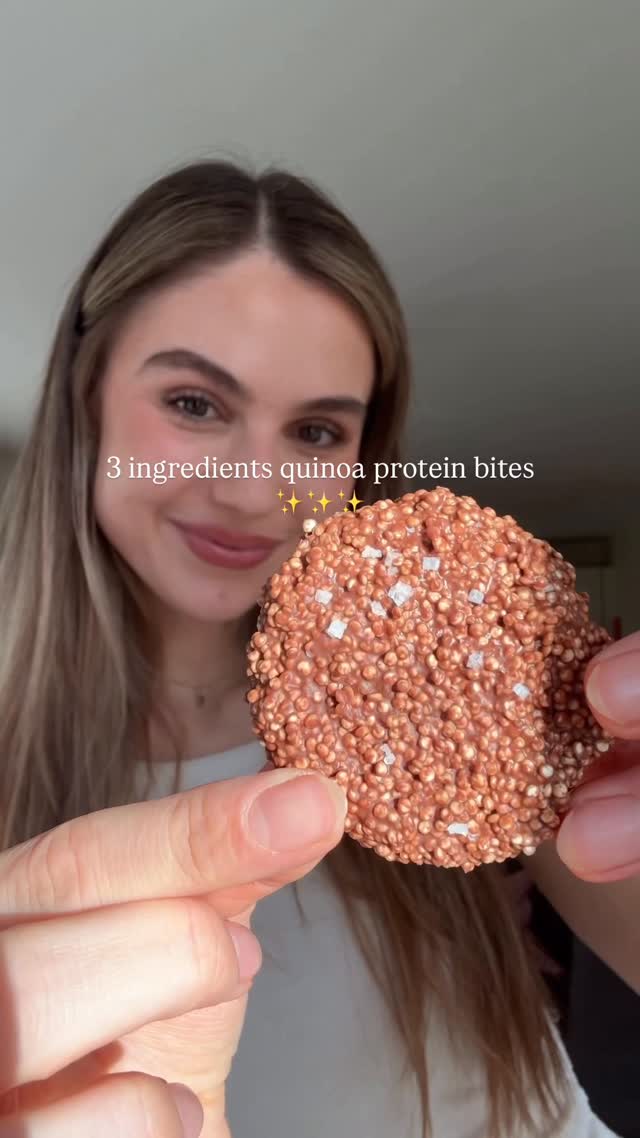 Quinoa Chocolate Crunch Bites