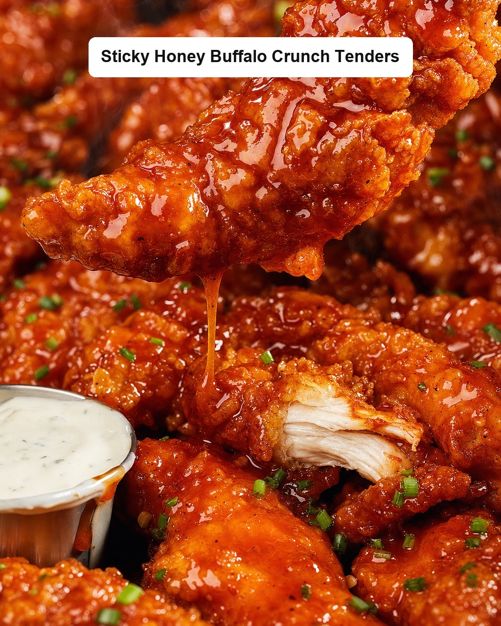 Cornflake-Crusted Honey Buffalo Chicken Tenders