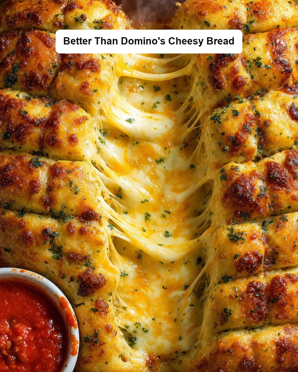 Pull-Apart Garlic Mozzarella Loaf