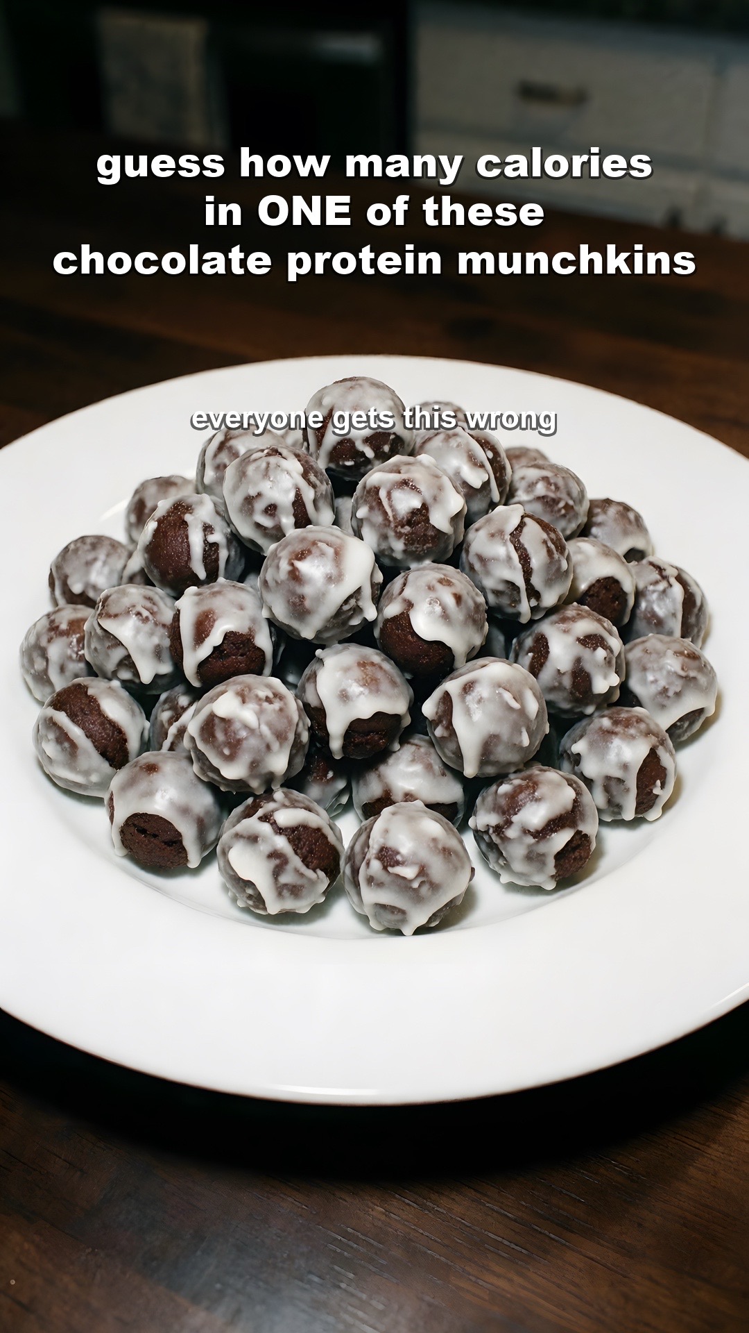 Chocolate Protein Munchkins