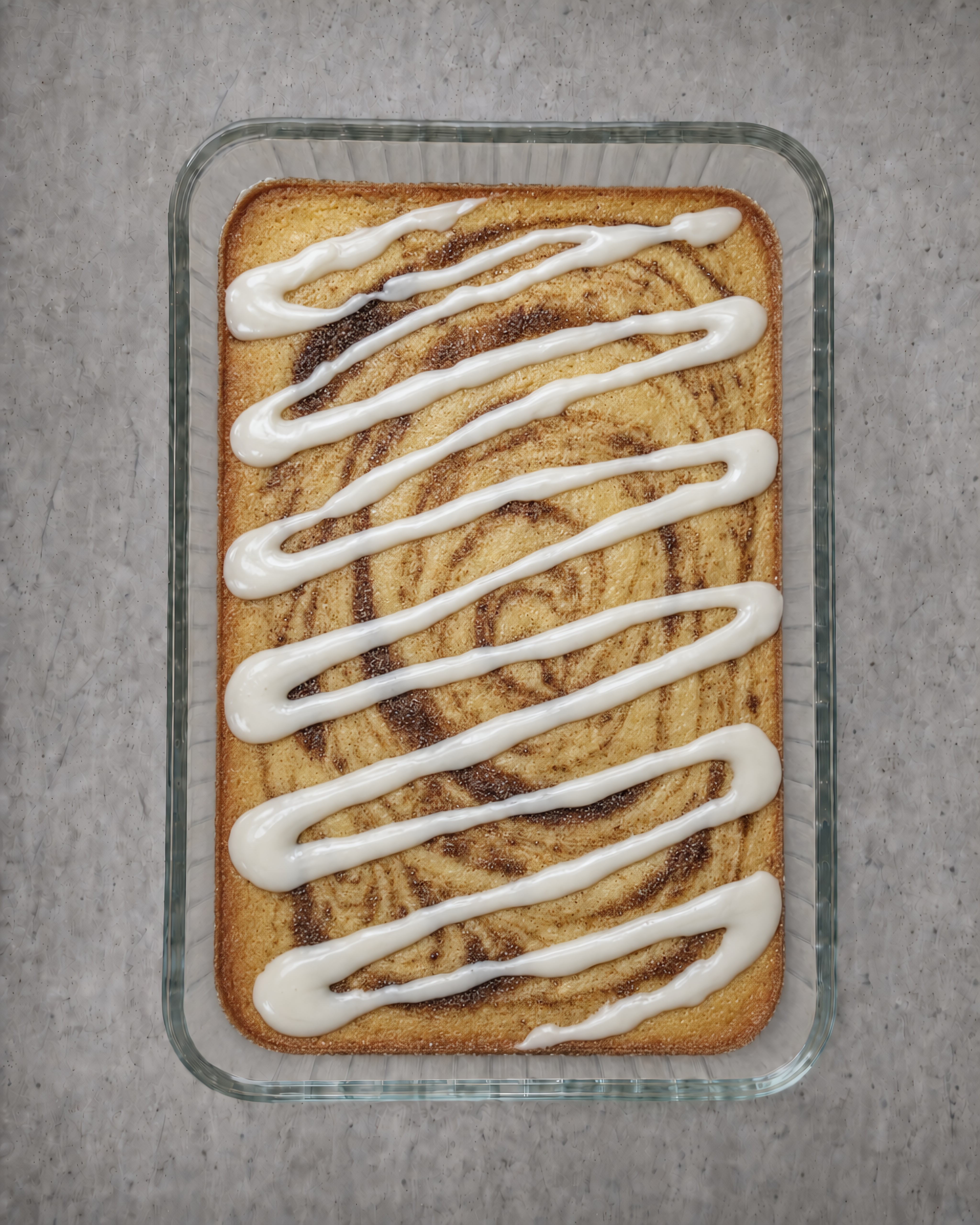 Cinnamon Roll Protein Bake