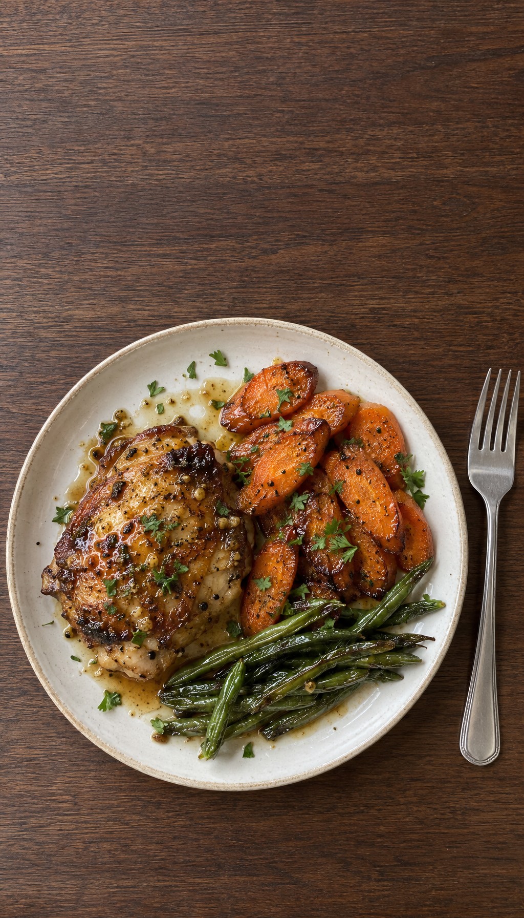 Honey Dijon Chicken and Carrots
